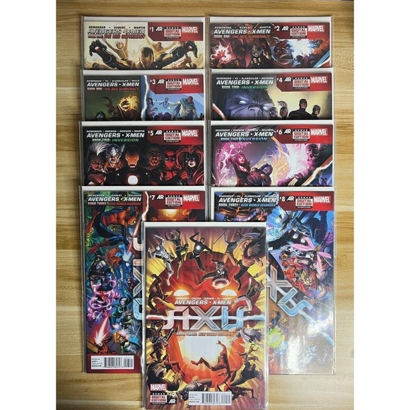 Marvel Other - Avengers/X-Men: Axis 1-9 Run‎
